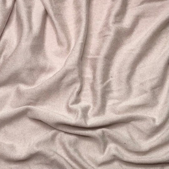 Australia Winter - Jersey Rayon/Cotton Knit - Light Beige - 1/2 Meter (6626910568561)