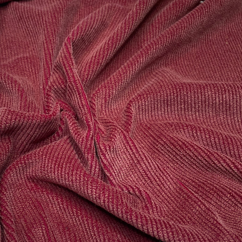 English Teacher Jacket - Corduroy Cotton Woven - Burgundy - 1.75M Bundle (6620166717553)