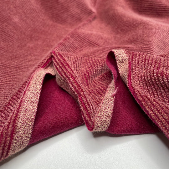 English Teacher Jacket - Corduroy Cotton Woven - Burgundy - 1.75M Bundle (6620166717553)