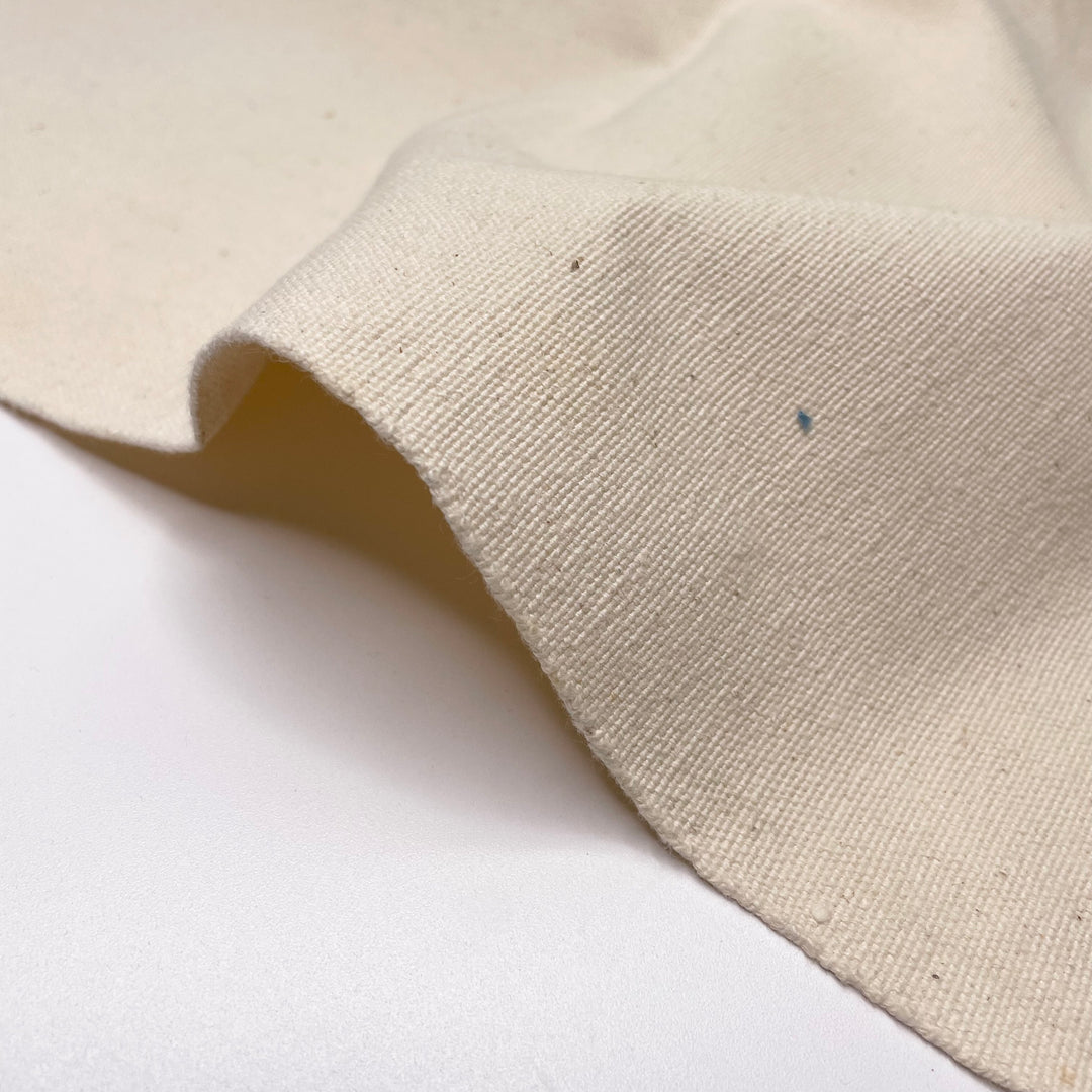 Blank Canvas - Unbleached/Undyed Cotton Woven - Light Beige - Bundles (6621857677425)