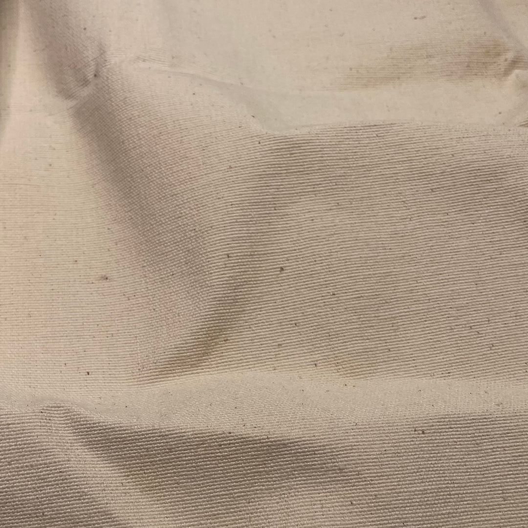 Blank Canvas - Unbleached/Undyed Cotton Woven - Light Beige - Bundles (6621857677425)