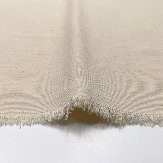 Blank Canvas - Unbleached/Undyed Cotton Woven - Light Beige - Bundles (6621857677425)