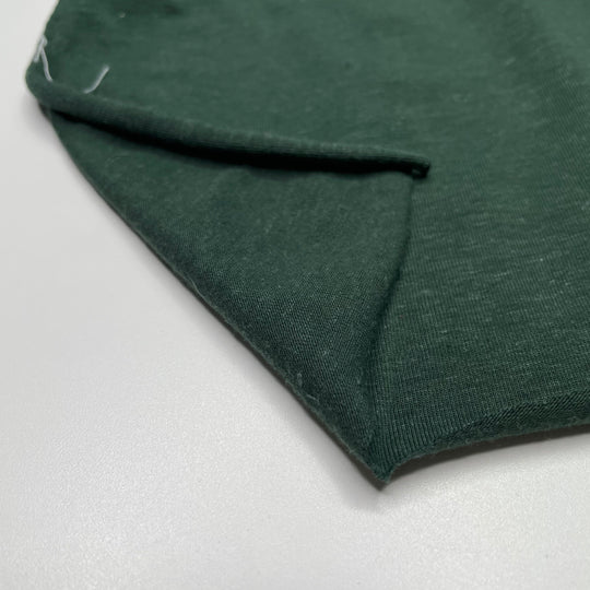 End Of The Summer Green - Jersey Hemp/Organic Cotton Knit - Dark Green - 1.6M Bundle (6622138597489)