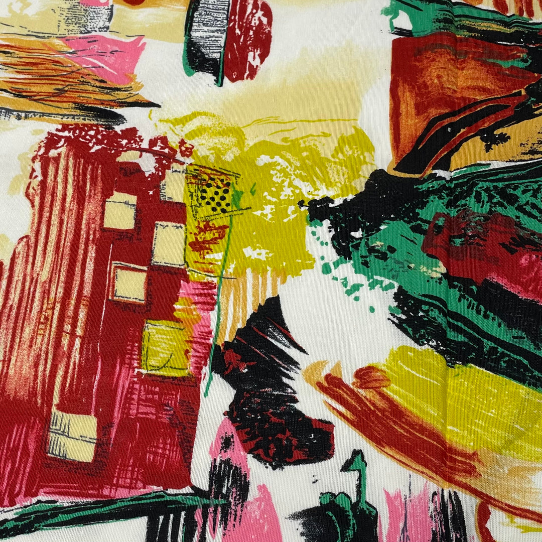 Colour By Number - Rayon Woven - Multi Abstract - 1.75M Bundle (6622144397425)