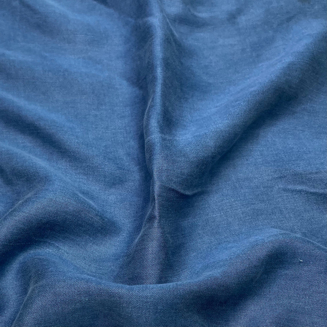 Light And Breezy - Twill Weave Tencel Woven - Blue - 1M Bundle (6622145544305)