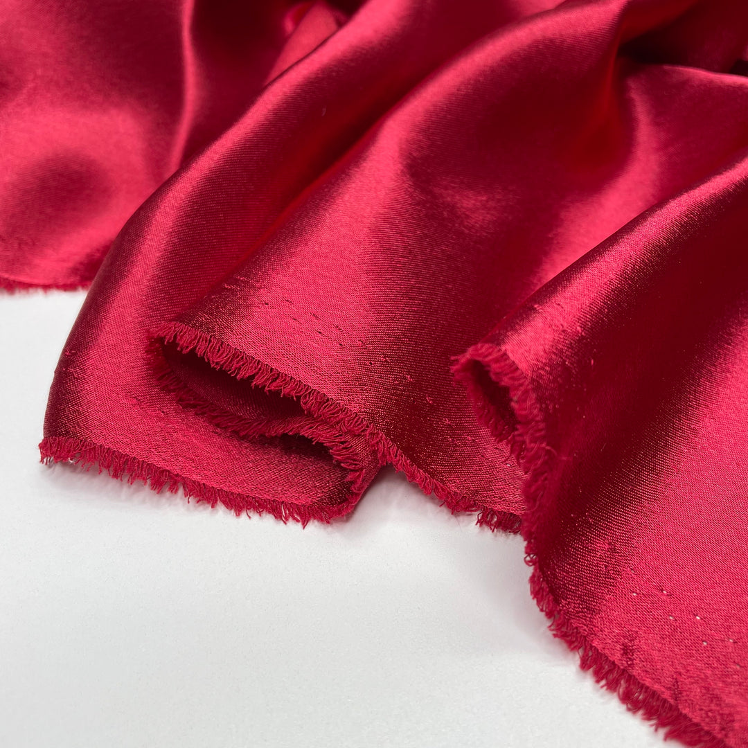Romance Red - Satin Poly Woven - Red - 1.45M Bundle (6628932616305)