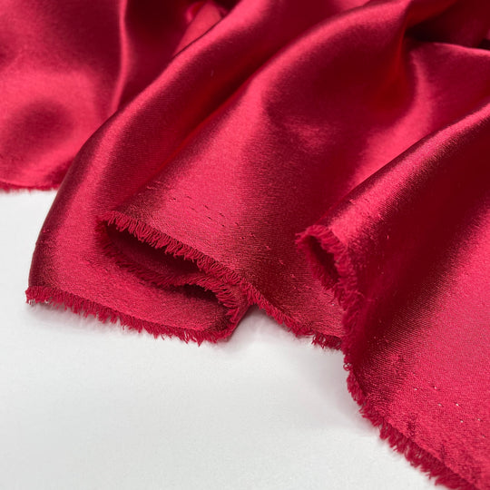 Romance Red - Satin Poly Woven - Red - 1.45M Bundle (6628932616305)