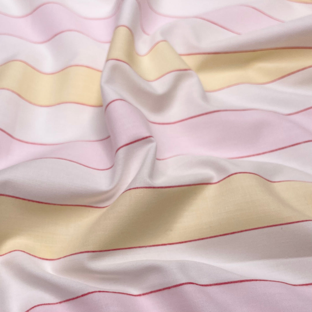 Writer S Yellow Legal Paper Pad - Cotton Woven - Pink Multi Stripes - Bundles (6629716754545)