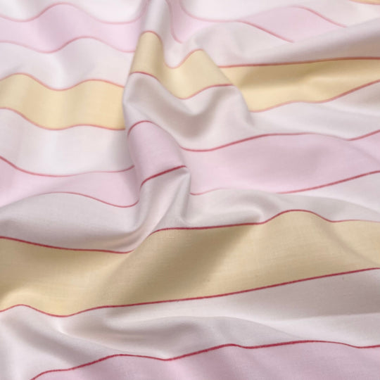 Writer S Yellow Legal Paper Pad - Cotton Woven - Pink Multi Stripes - Bundles (6629716754545)