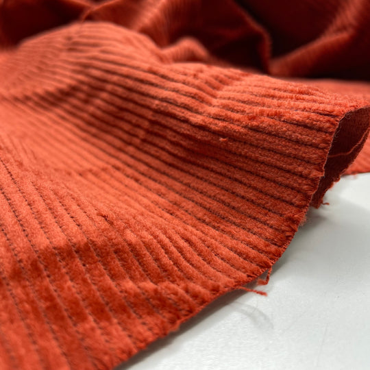 Copper Creator - Corduroy Cotton Woven - Orange - 0.8M Bundle (6635570233457)