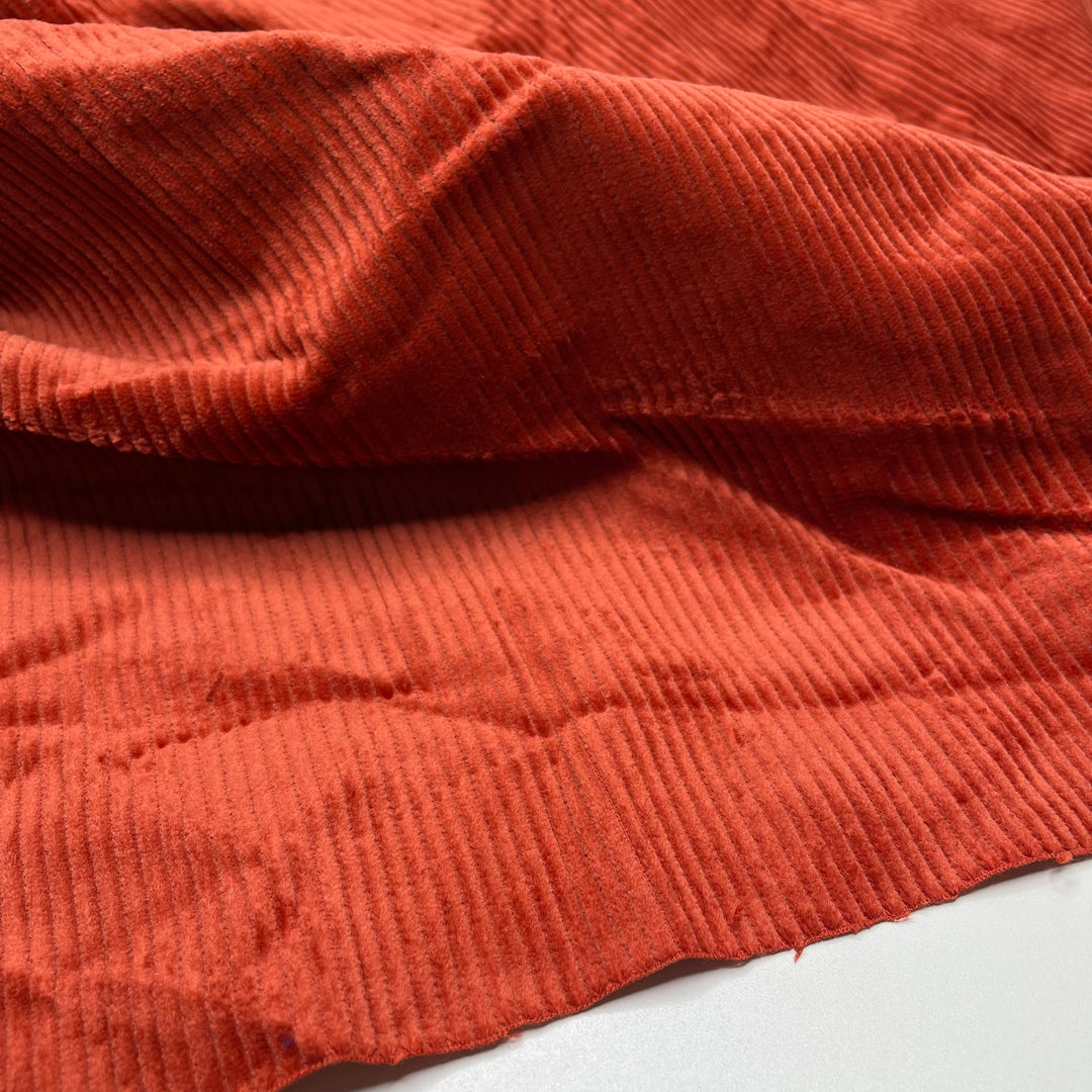 Copper Creator - Corduroy Cotton Woven - Orange - 0.8M Bundle (6635570233457)
