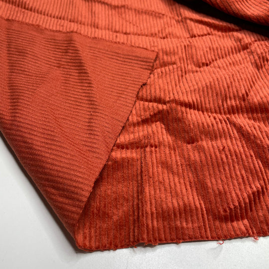 Copper Creator - Corduroy Cotton Woven - Orange - 0.8M Bundle (6635570233457)