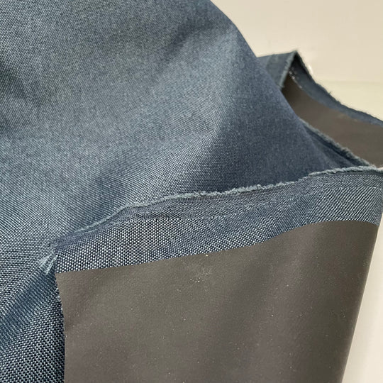 Tornado Coming - Rubber Backing Poly Woven - Navy - 1.1M Bundle (6647043293297)