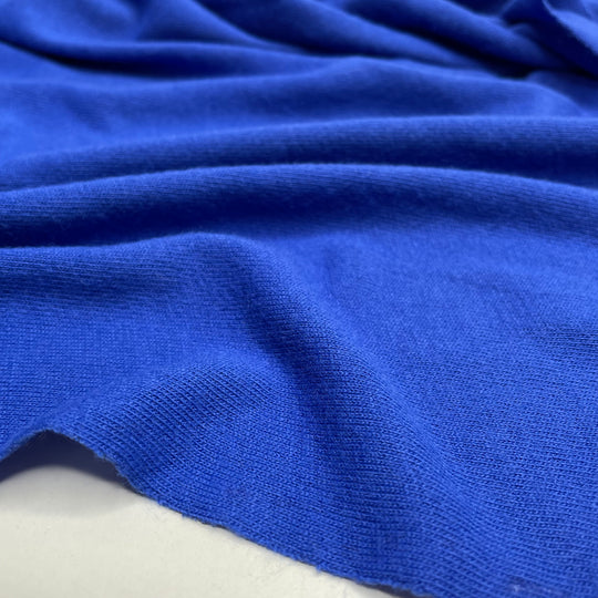 Super Blueberry Ice Cream - Rib Knit Cotton Blend Knit - Blue - 0.75M Bundle (6650435305585)