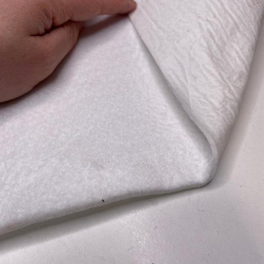 Baby Mattress - Waterproof Poly/PU Woven - White - 1M Bundle (6658527821937)