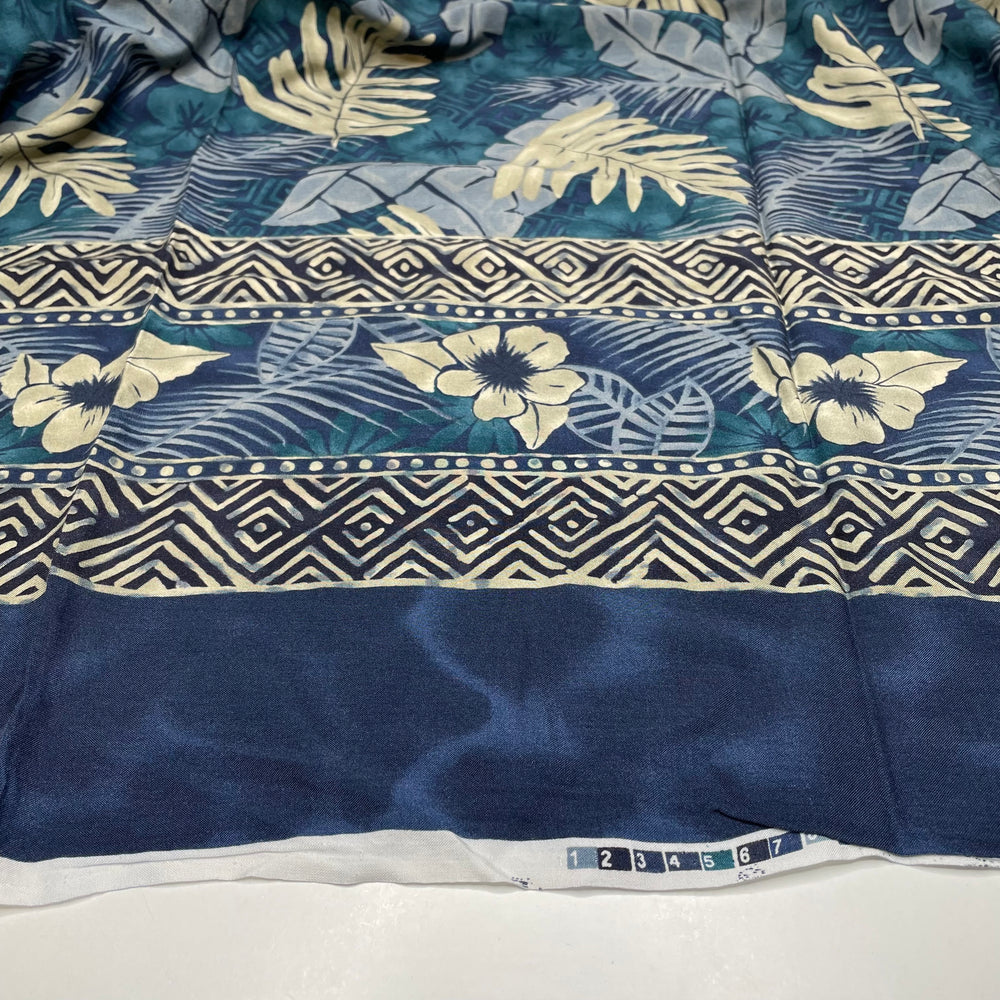 UB - California Dreamin - Rayon Woven - Blue Multi Floral - 2M Bundle (6659714318449)