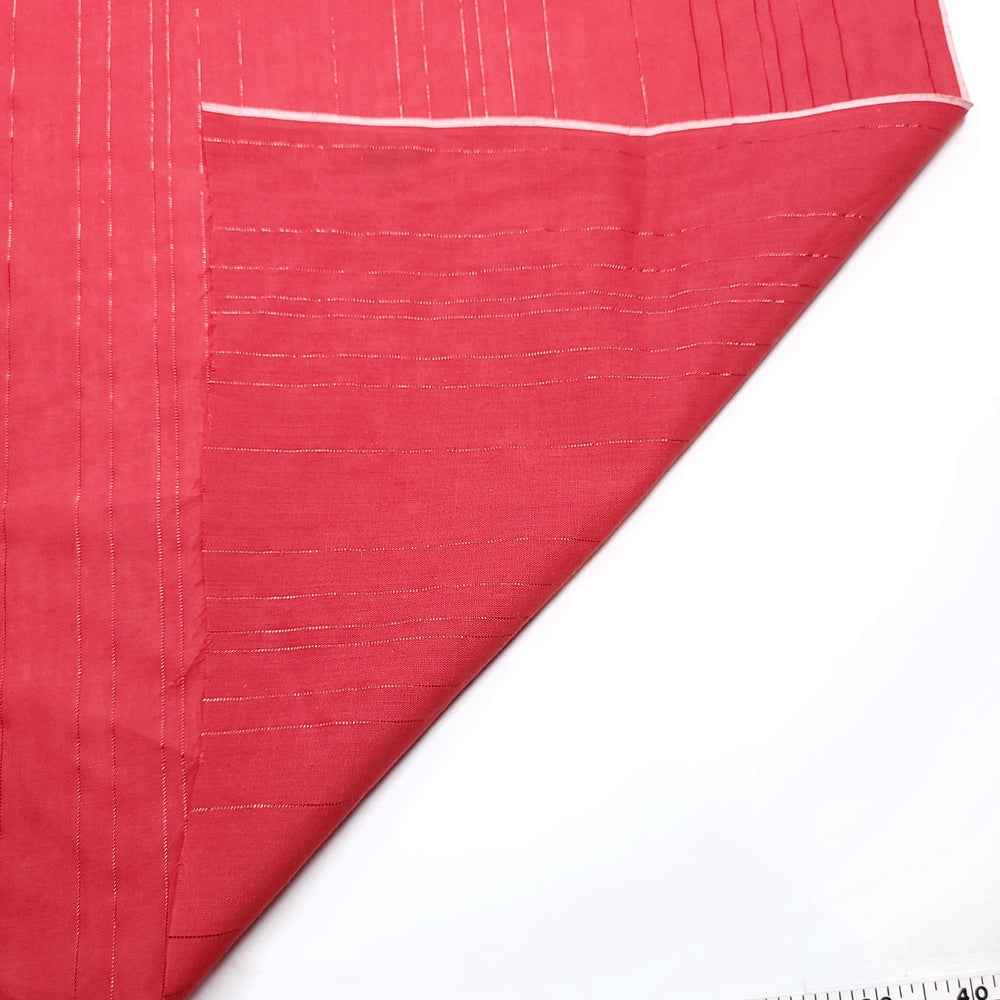 Candy Cane Lane - Poly Woven - Red Pinstripe (6661208768625)