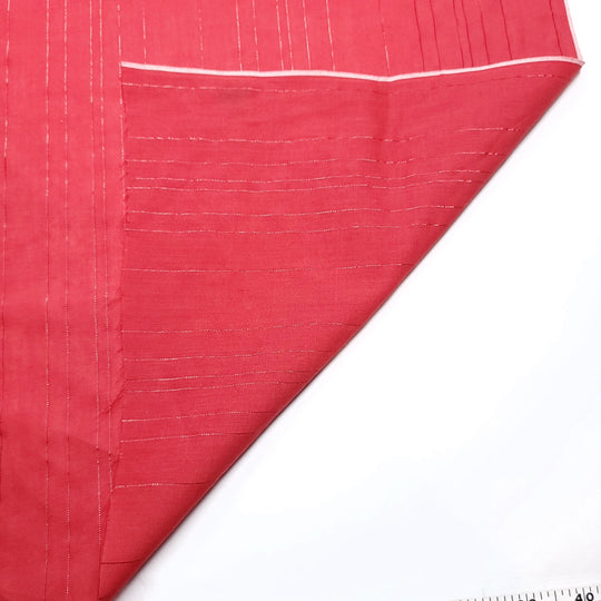 Candy Cane Lane - Poly Woven - Red Pinstripe (6661208768625)