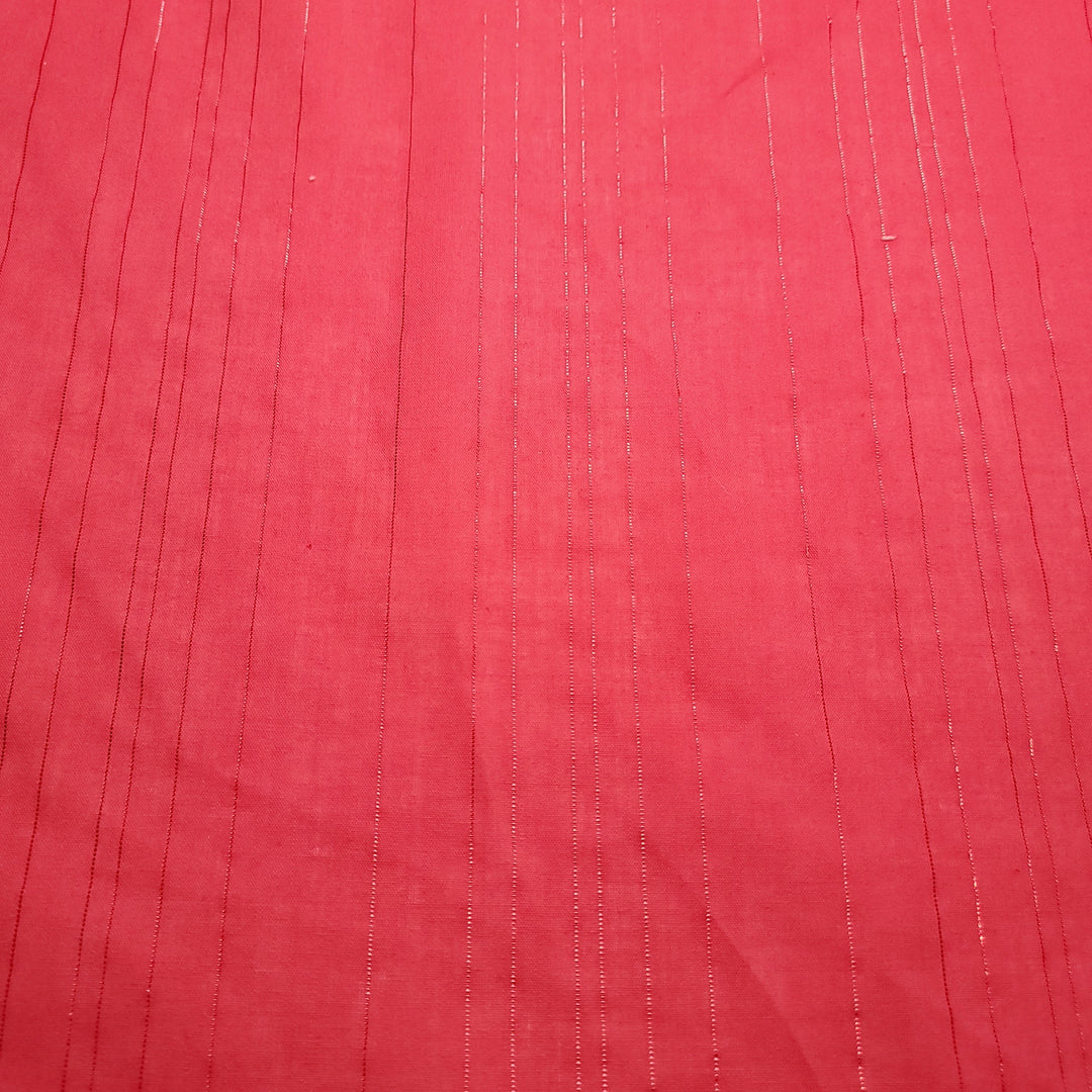Candy Cane Lane - Poly Woven - Red Pinstripe (6661208768625)