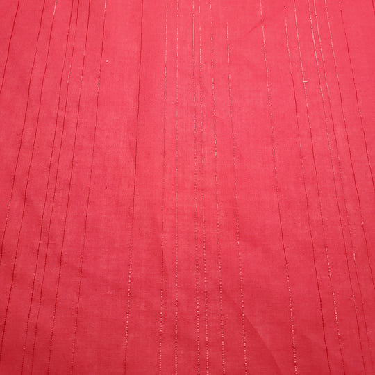 Candy Cane Lane - Poly Woven - Red Pinstripe (6661208768625)