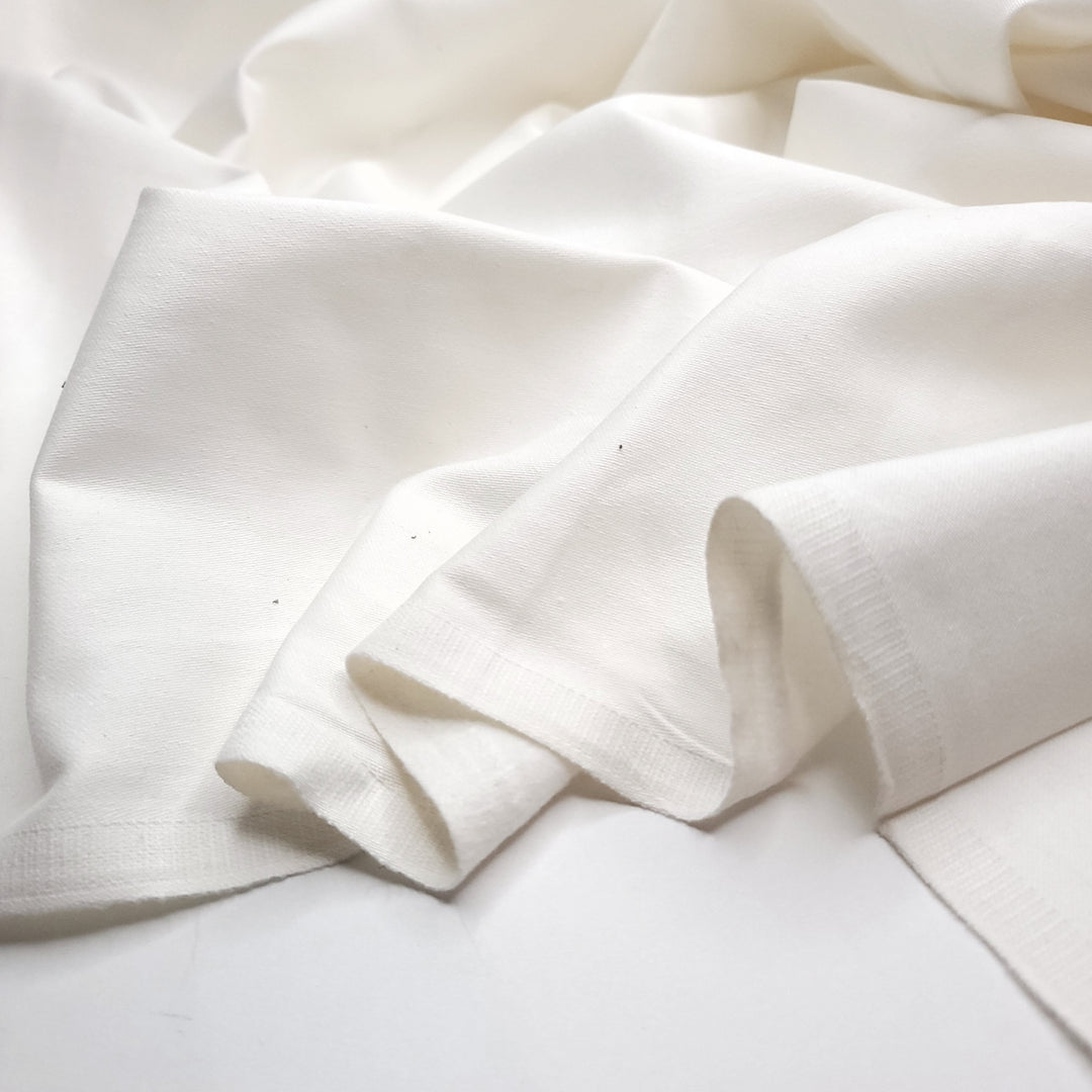 First Snow - Flanelette Cotton Woven - White - 1.5M Bundle (6661411045489)