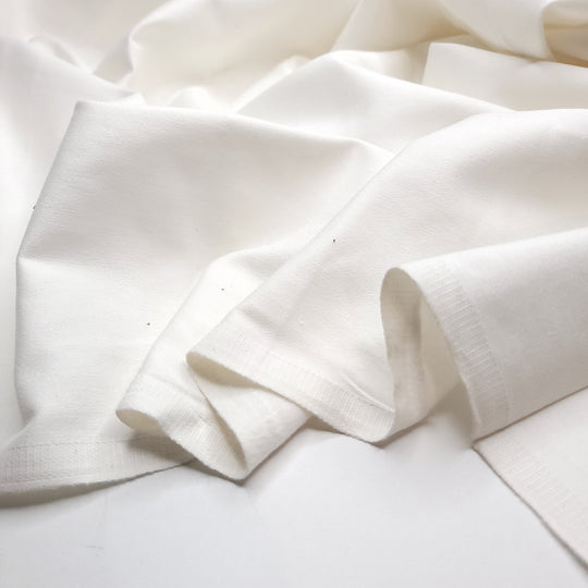 First Snow - Flanelette Cotton Woven - White - 1.5M Bundle (6661411045489)
