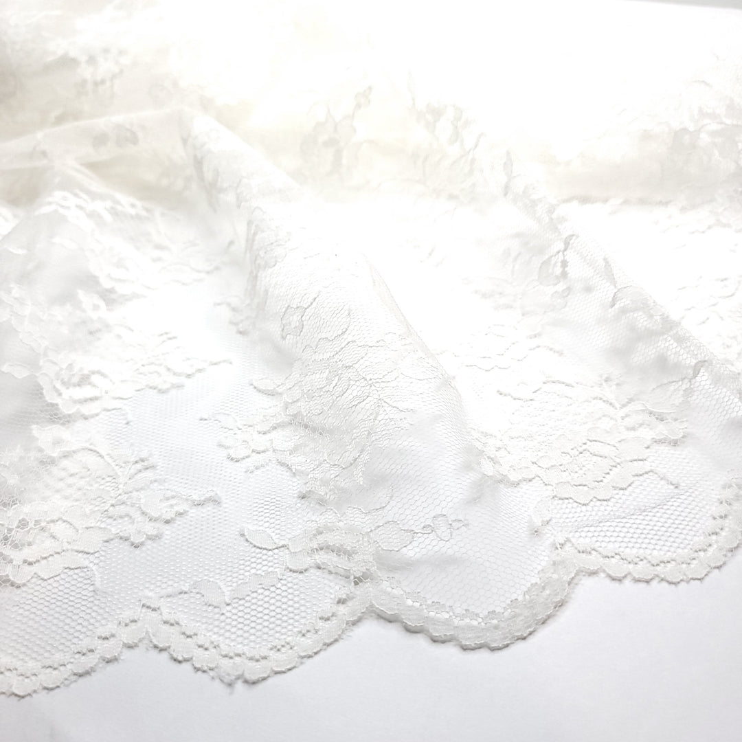 Where The North Wind Meets The Sea - Lace Poly Knit - Cream Floral - Bundles (6661412782193)