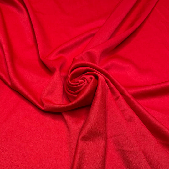 Mrs Clause Activewear - Jersey Poly Knit - Red - 1/2 Meter (6661442830449)