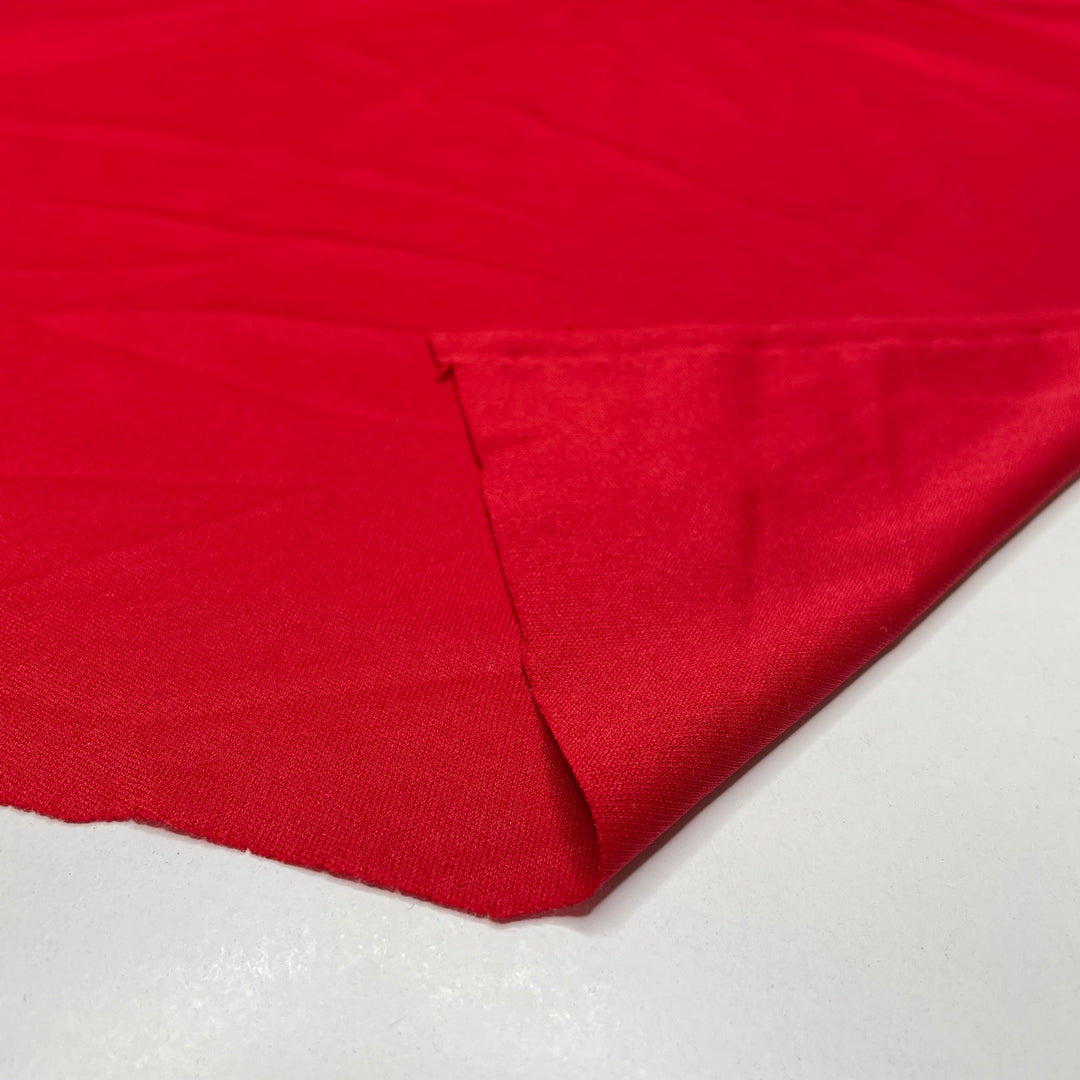 Mrs Clause Activewear - Jersey Poly Knit - Red - 1/2 Meter (6661442830449)