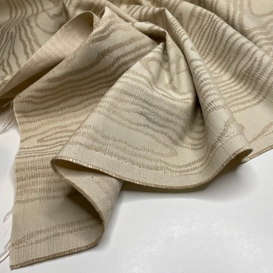 Someone Special - Cotton/Poly Woven - Light Gold Abstract - 1/2 Meter (6661484839025)