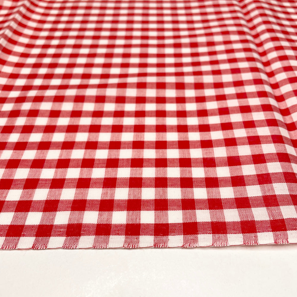 UB - The Fancy Napkins - Cotton Woven - Red/White Plaid - 2M Bundle (6664226275441)