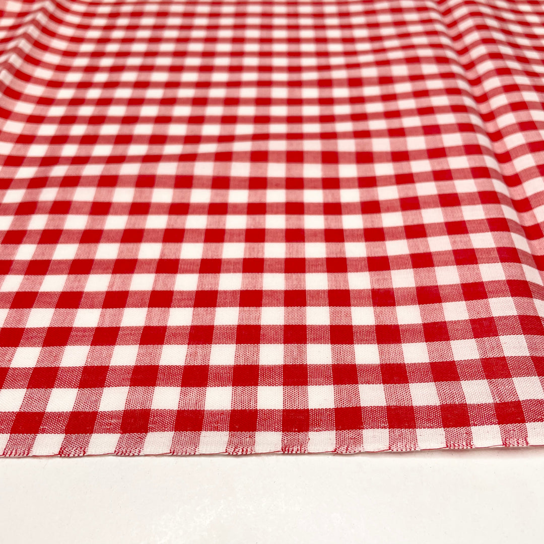 UB - The Fancy Napkins - Cotton Woven - Red/White Plaid - 2M Bundle (6664226275441)