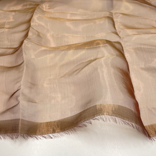 Second Chance - Organza Synthetic Blend Woven - Gold/Red - 3M Bundle (6672186736753)