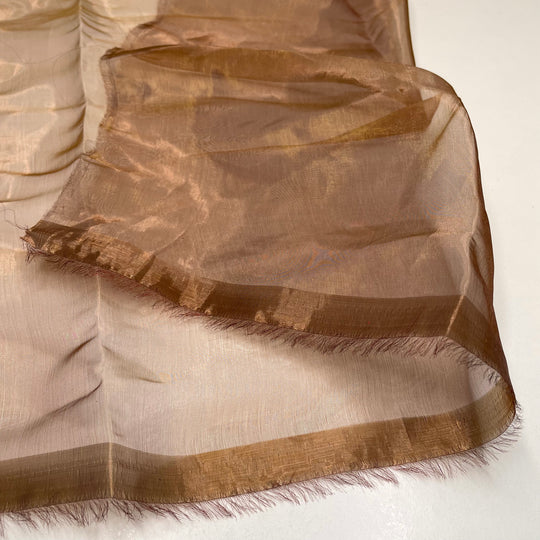 Second Chance - Organza Synthetic Blend Woven - Gold/Red - 3M Bundle (6672186736753)