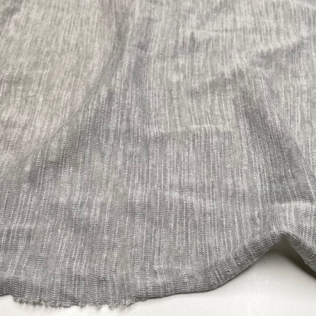Fireplace Smoke - Jersey Cotton/Bamboo Knit - Grey - 1M Bundle (6672693231729)