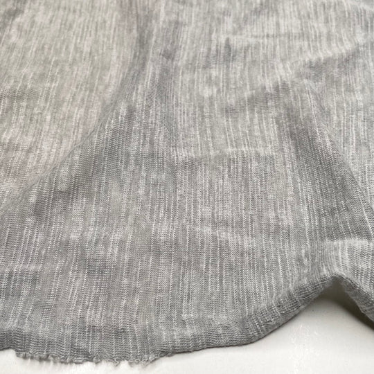 Fireplace Smoke - Jersey Cotton/Bamboo Knit - Grey - 1M Bundle (6672693231729)