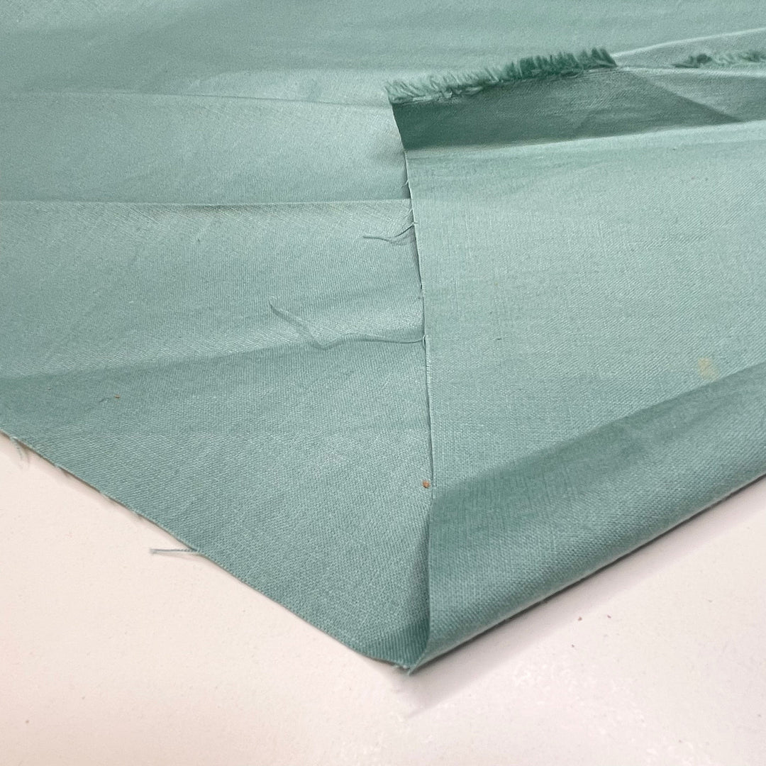 Minty Goodness - Shiny Finish Cotton Woven - Light Green - 1/2 Meter (6685404135537)