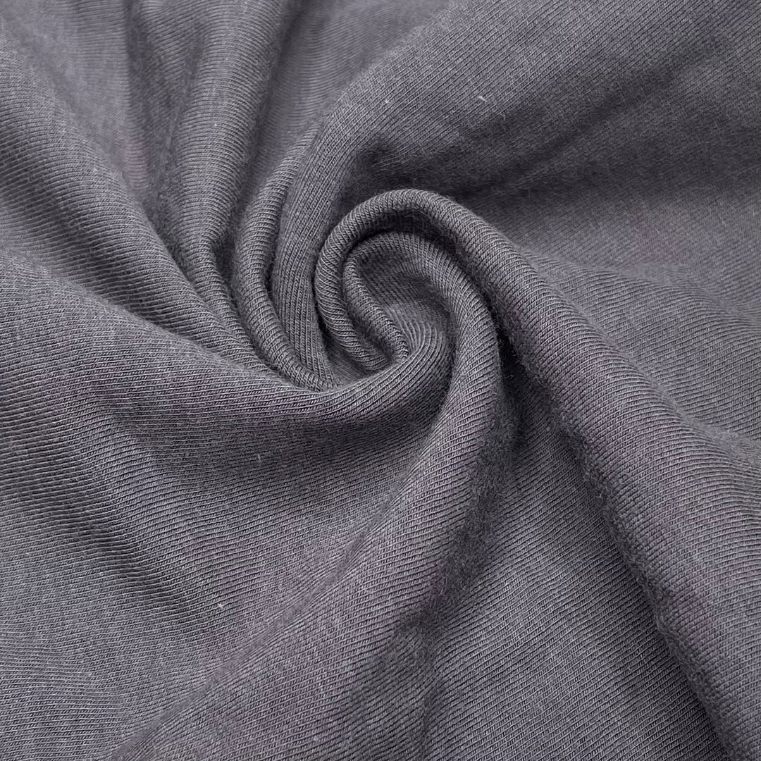Basalt Column - Jersey Fleece Bamboo/Cotton Knit - Grey - 2M Bundle (6677516255345)