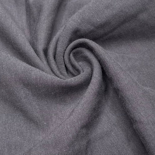 Basalt Column - Jersey Fleece Bamboo/Cotton Knit - Grey - 2M Bundle (6677516255345)