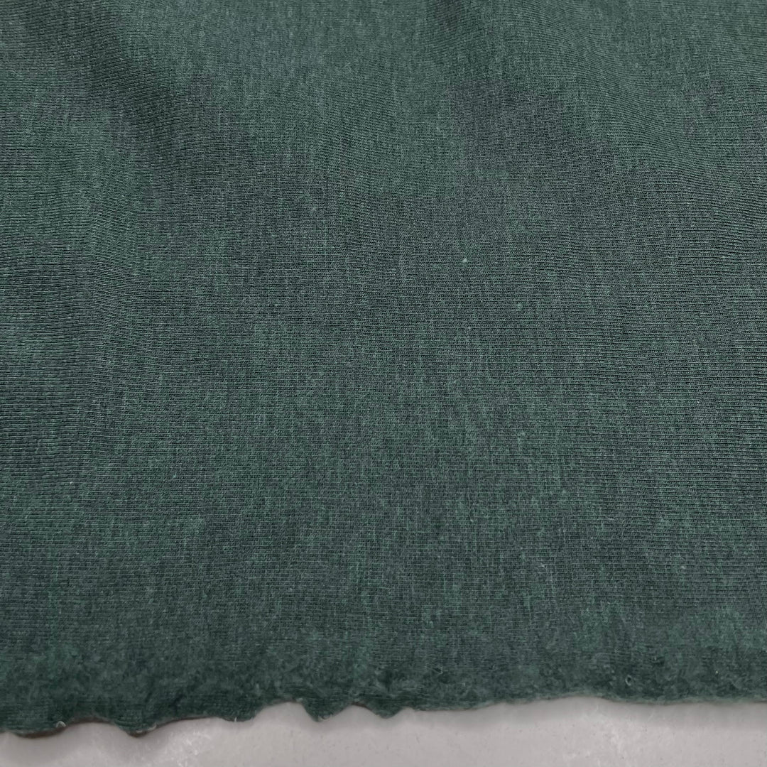 Blue Spruce - Jersey Fleece Bamboo/Cotton Knit - Green - 1M Bundle (6678340927601)