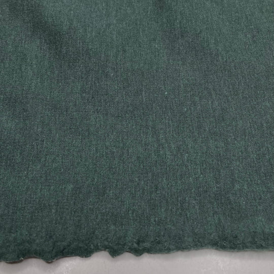 Blue Spruce - Jersey Fleece Bamboo/Cotton Knit - Green - 1M Bundle (6678340927601)