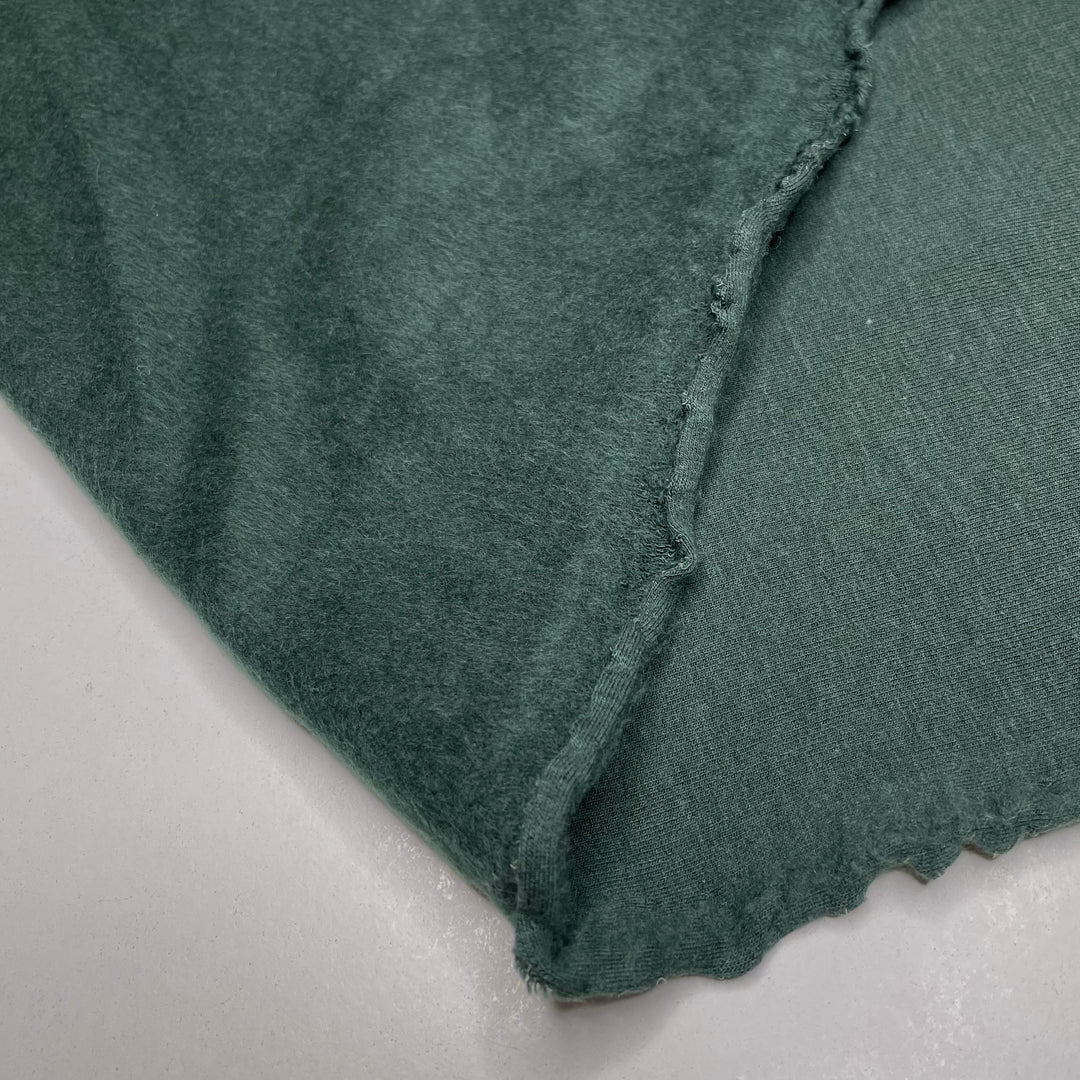 Blue Spruce - Jersey Fleece Bamboo/Cotton Knit - Green - 1M Bundle (6678340927601)