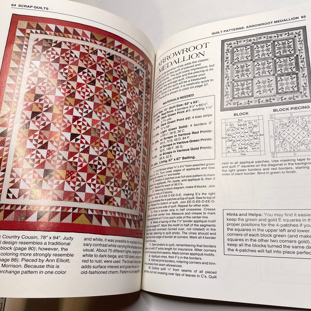 Scrap Quilts Books - Martin 1985 - Individual (6826313973873)