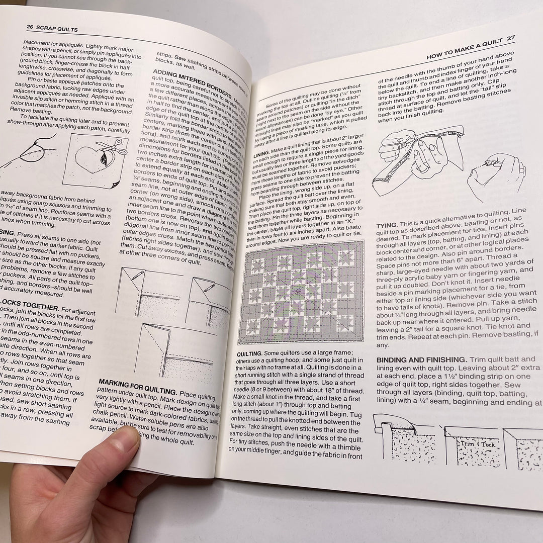 Scrap Quilts Books - Martin 1985 - Individual (6826313973873)