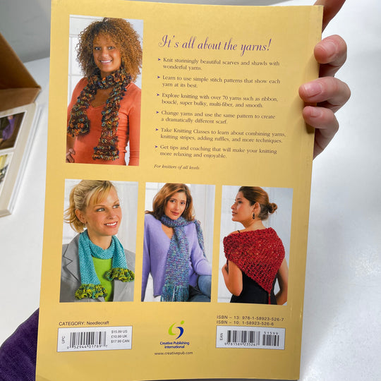 Scarves And Shawls For Yarn Lovers Books - Hammett 2010 - Individual (6826320363633)