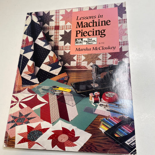 Lessons In Machine Piecing Books - Mccloskey 1990 - Individual (6826327343217)