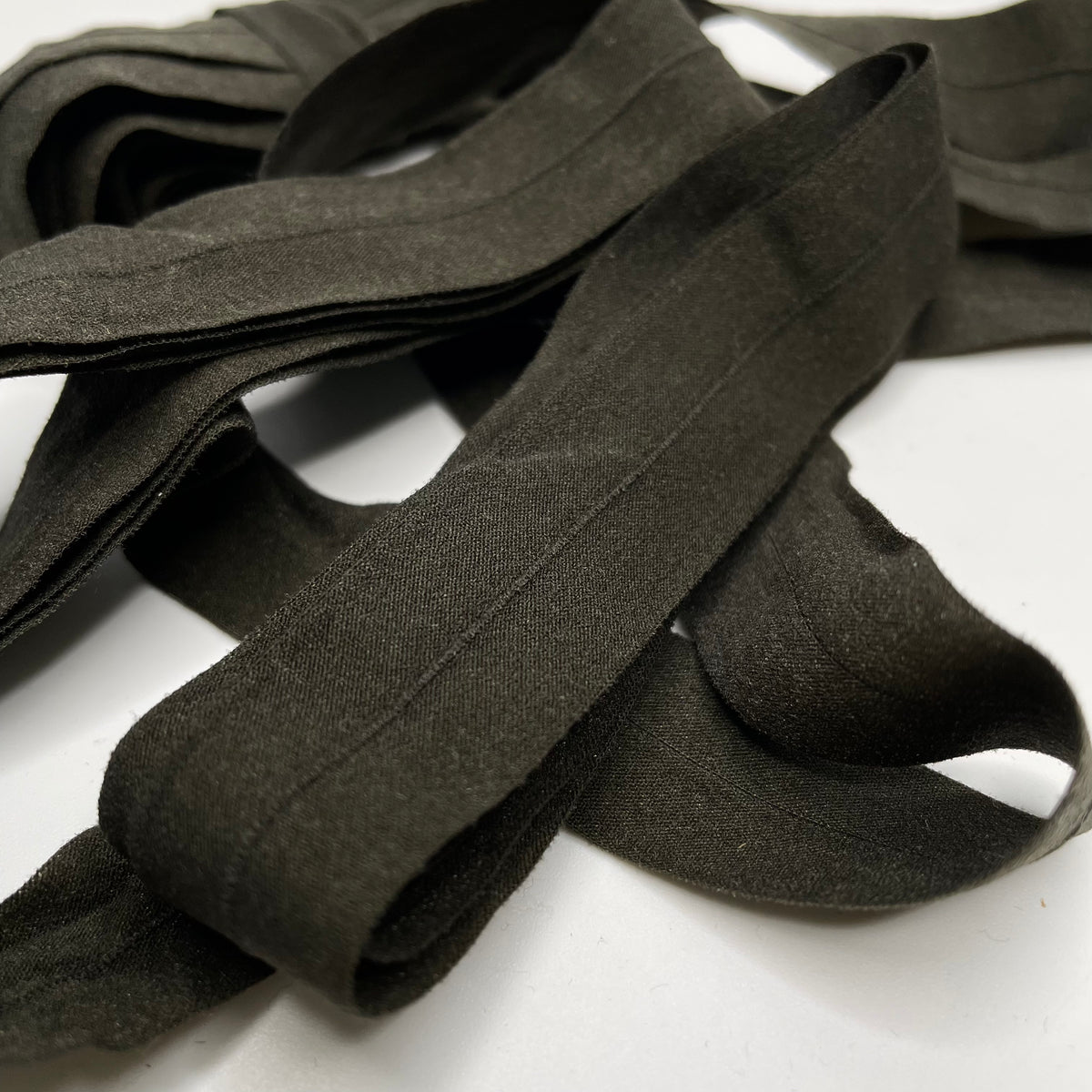 ⅝" Foldover Elastic - Dark Olive - 2M Bundle