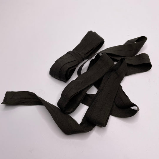 ⅝" Foldover Elastic - Dark Olive - 2M Bundle