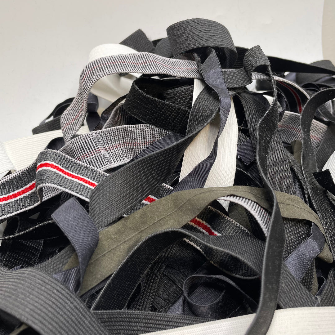 ½" Braided Elastic - Multi - 1M 25 Pack Elastic