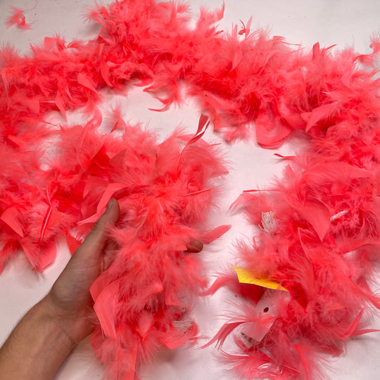 Feather Boa Accessories - Pink - Individual (6812172124273)